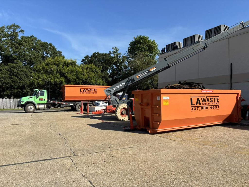 la waste solutions - 30 yard roll-off container rentals